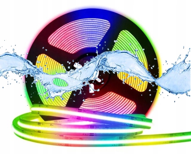 Led páska Cob 24V 14,4w/m IP67 Neon Rgb termococon voděodolná 5MB