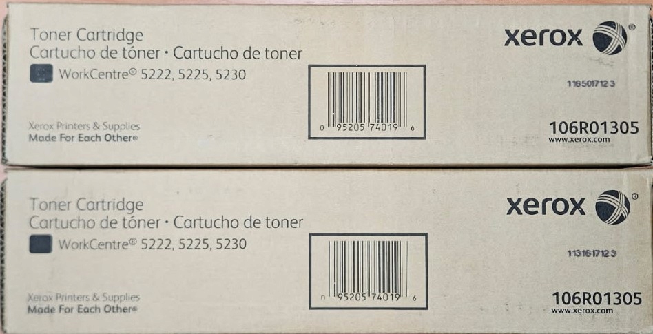 Toner Xerox 106R01305 Workcentre 5222 5225 5230