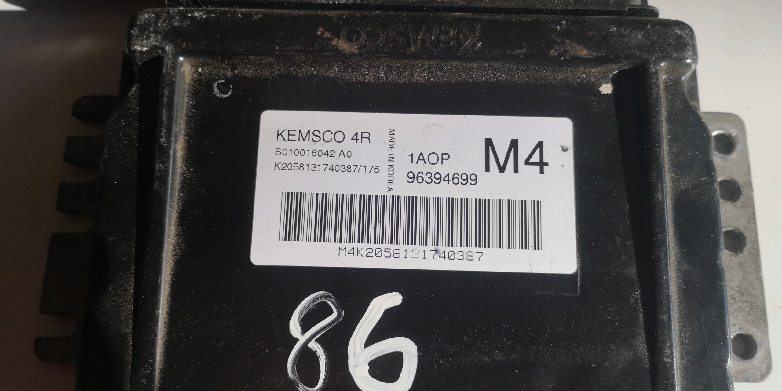 computer ECU CHEVROLET 96394699 original