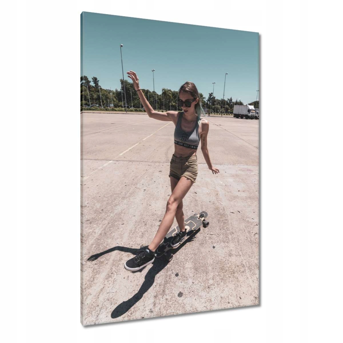 Obrazy 80x120 Skateboard Deska Skoky