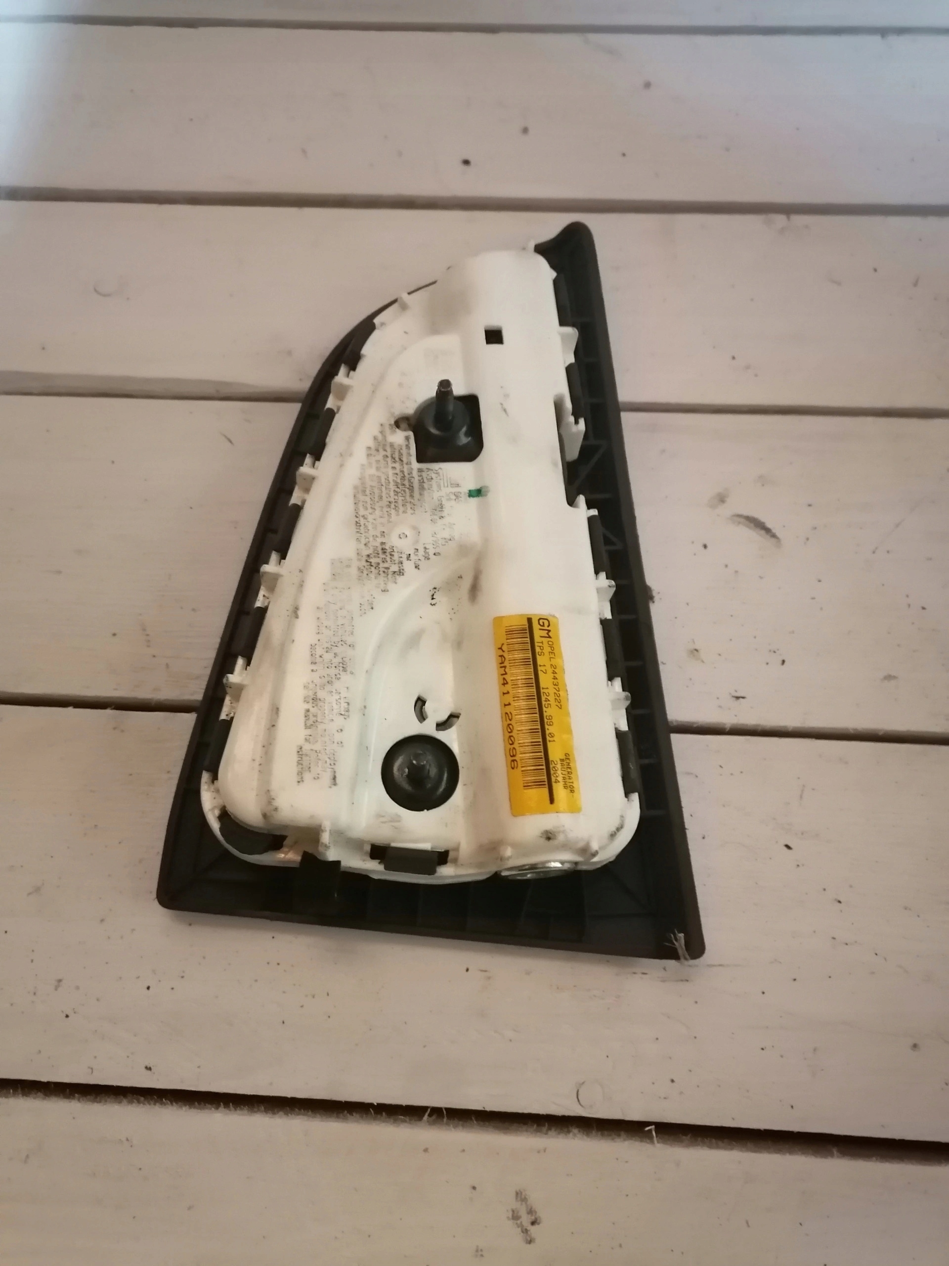 OPEL VECTRA C seat airbag right front 24437227