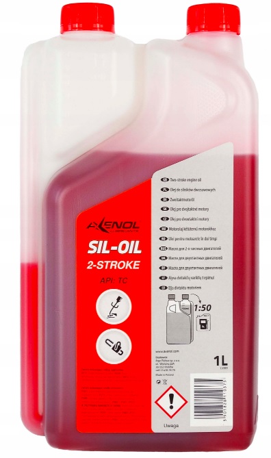 

Sil-Oil Olej do mieszanki piły kosy dwusuwa 2T 1L