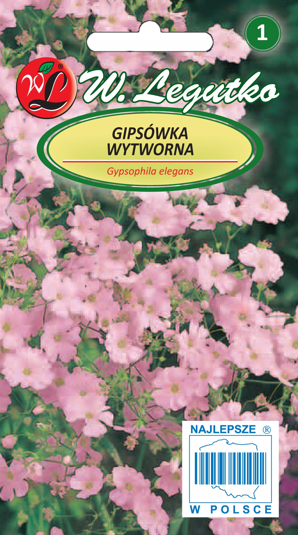 Nasiona Gipsówka wytworna różowa, 1g — 3