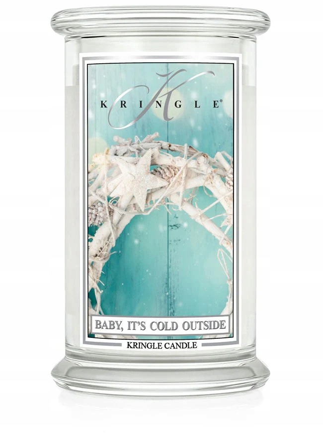 Velká svíčka Baby It's Cold Outside Kringle Candle