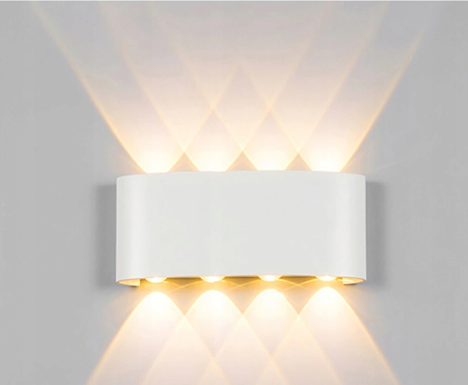 

kinkiet lampa ścienna Led 8W wodoodporny ś. neutra