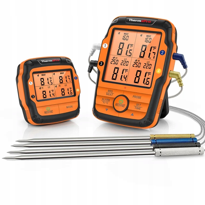 ThermoPro TP-27C digitální kuchyňský teploměr, čtyři sondy