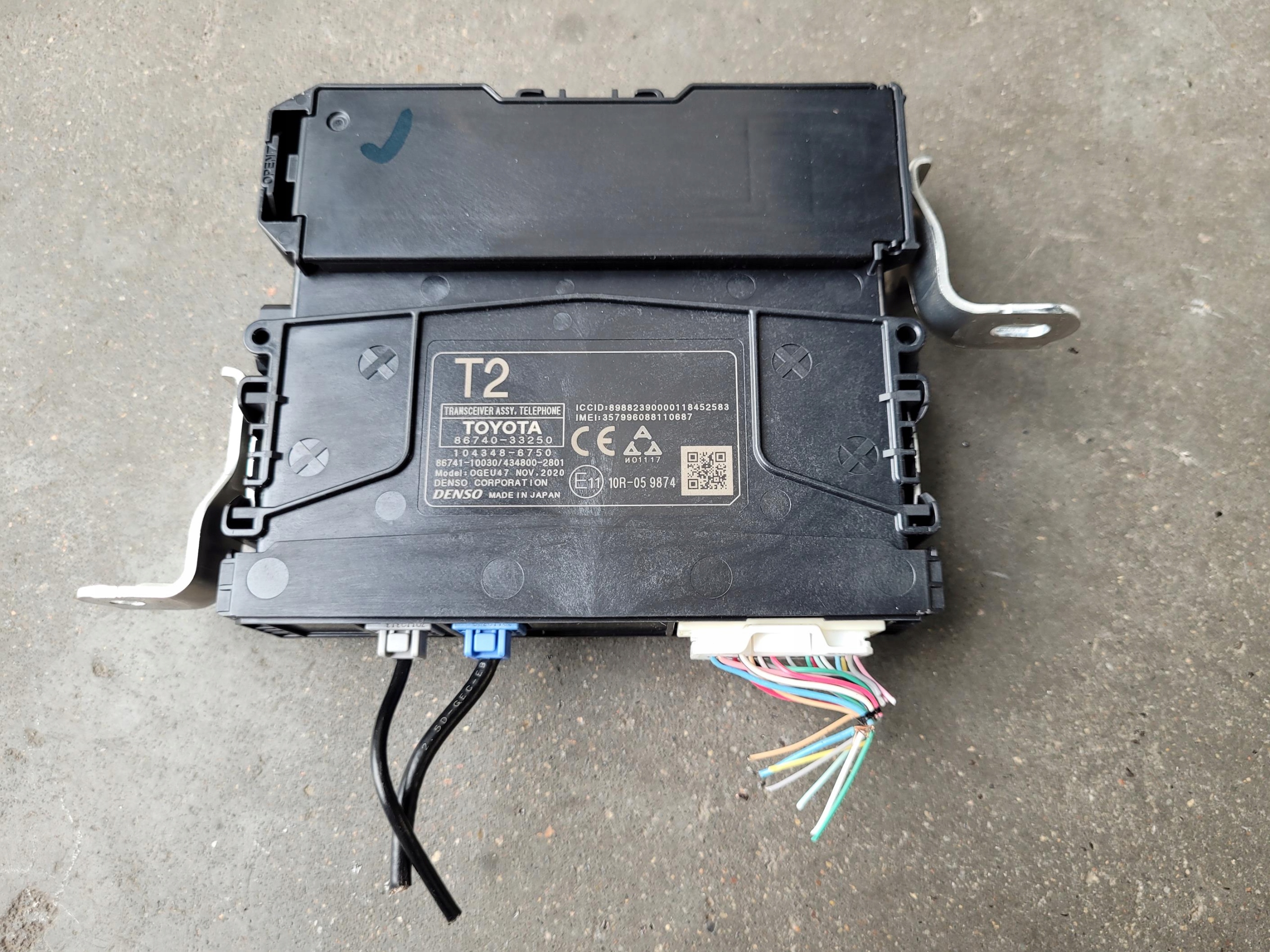 module control unit TELEFONU 86740-33250 LEXUS ES VII 7 300 H 2.5 HYBRID