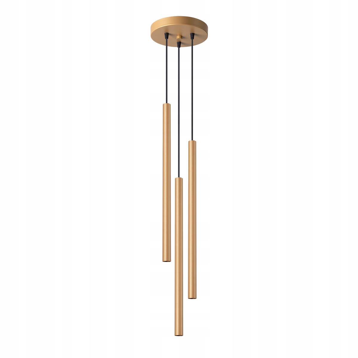 Sollux Závesná lampa Pastelo 3xG9 8W zlatá oceľ 115 cm IP20