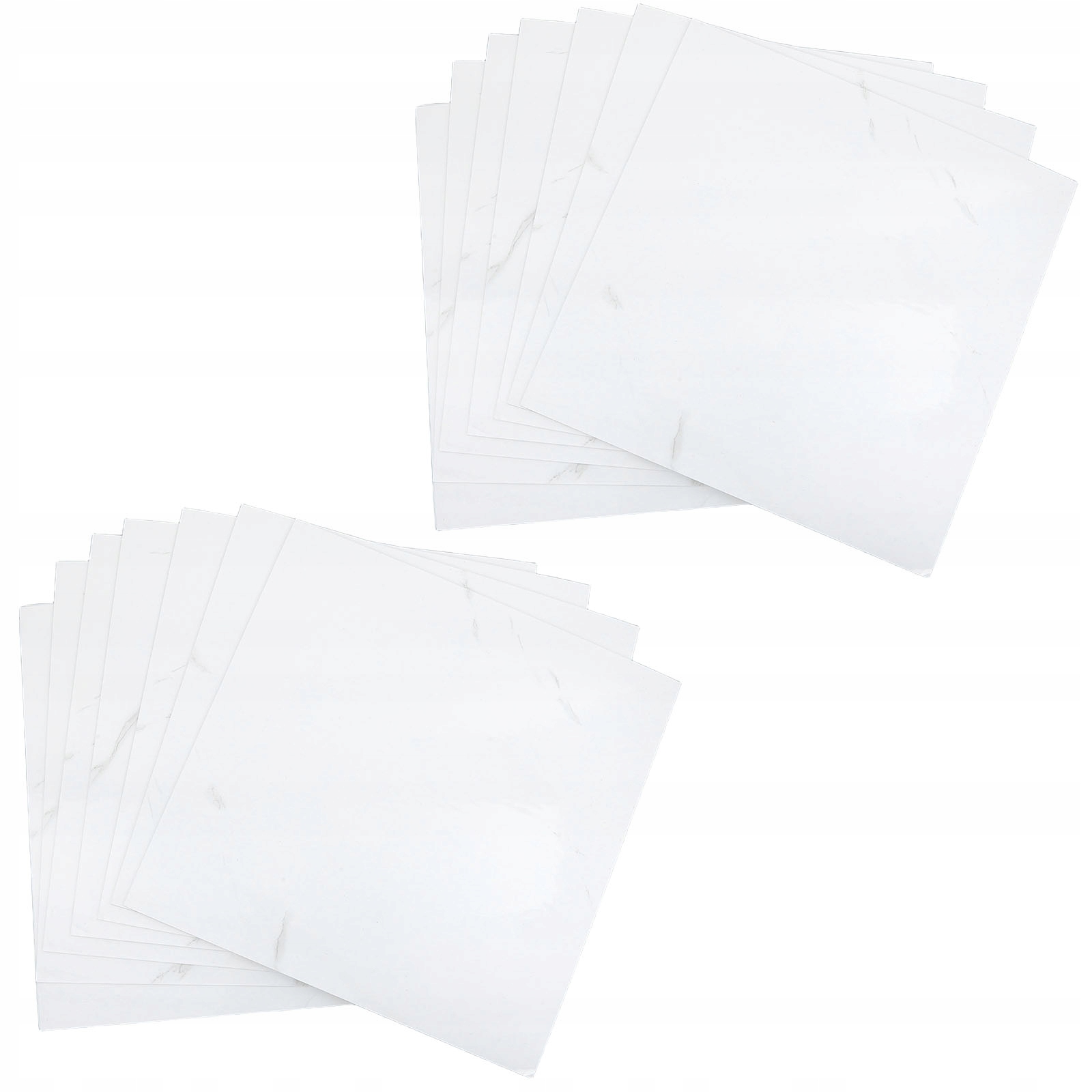 WODOODPORNE NAKLEJKI SAMOPRZYLEPNE NA ŚCIANĘ Z PVC BIAŁY KOLOR