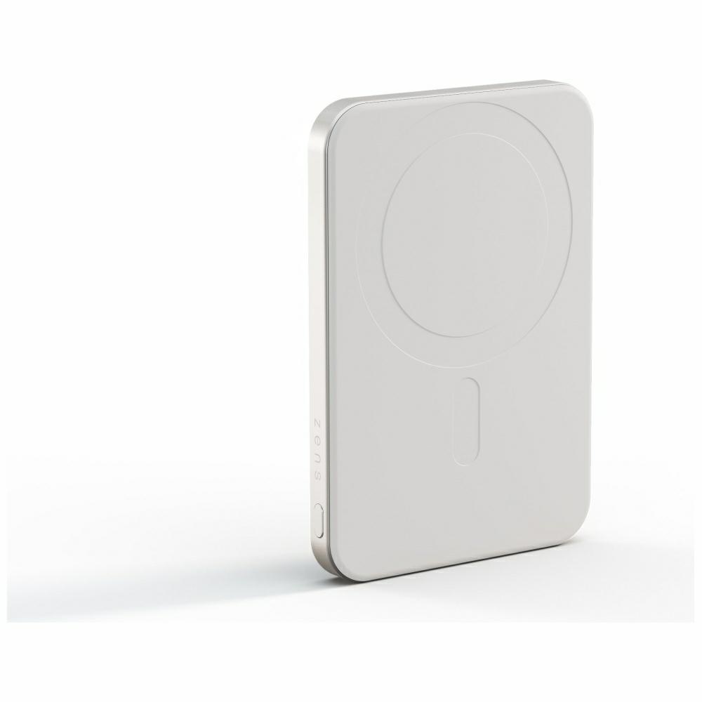 Powerbank Zens Pro 1 Slim MagSafe Qi2 15W Usb-c 5000 mAh biały