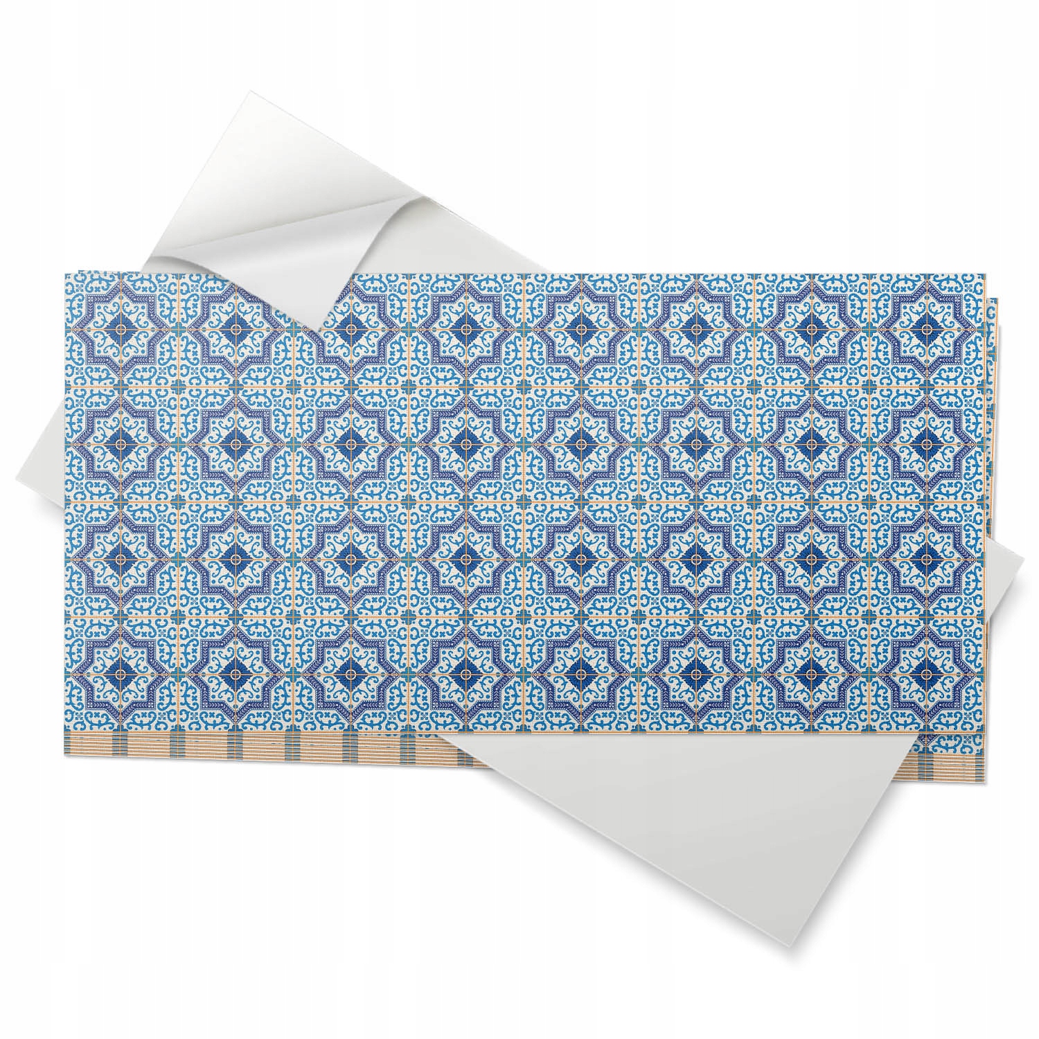 Sada Pvc vinylových dlaždic 10 ks 40x20 cm Vzor dlaždic s ornamenty
