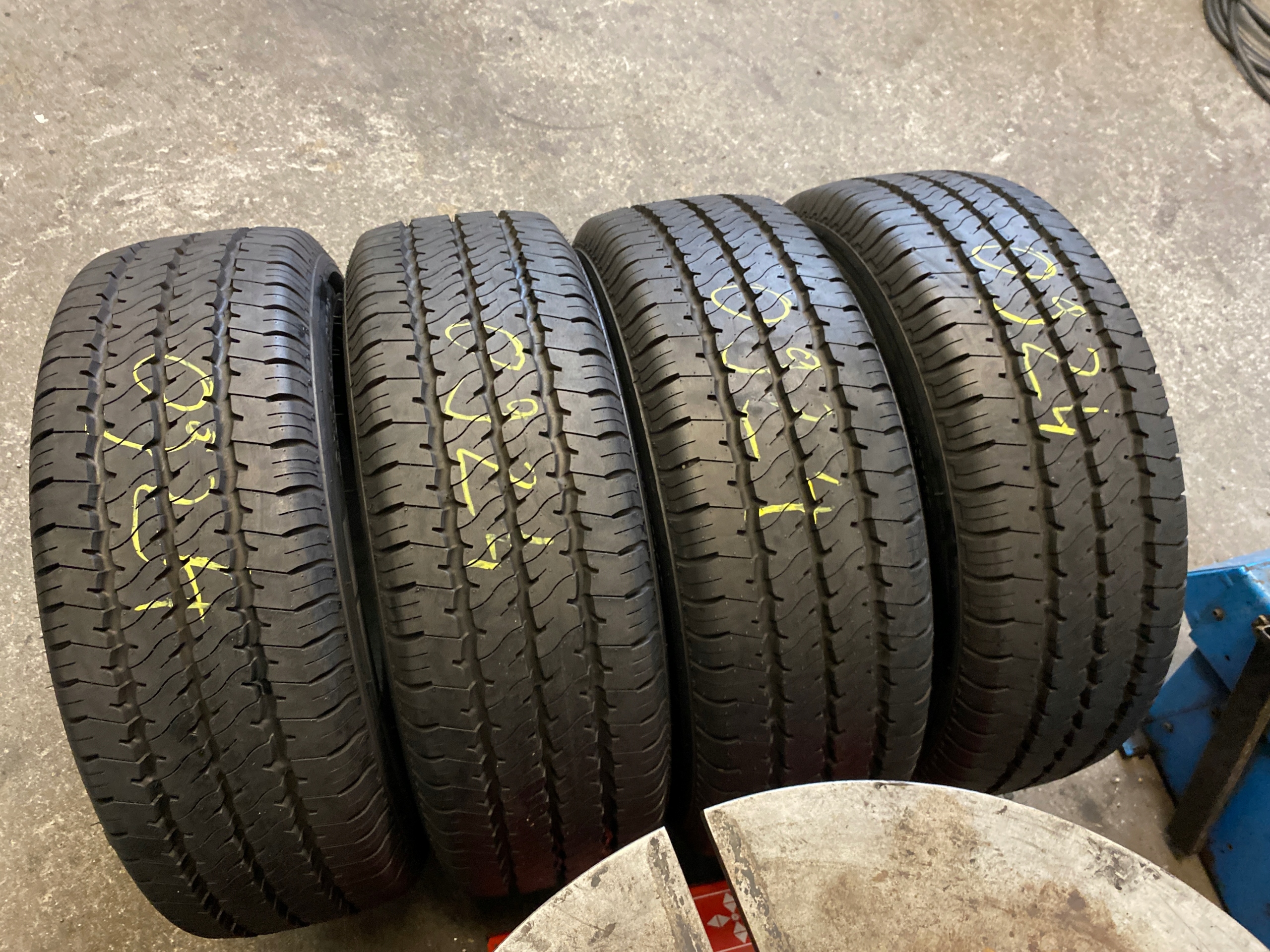 4 tyres summer 215/65R16C Giti GitiVan 600 DEMO as new 9mm 2024r