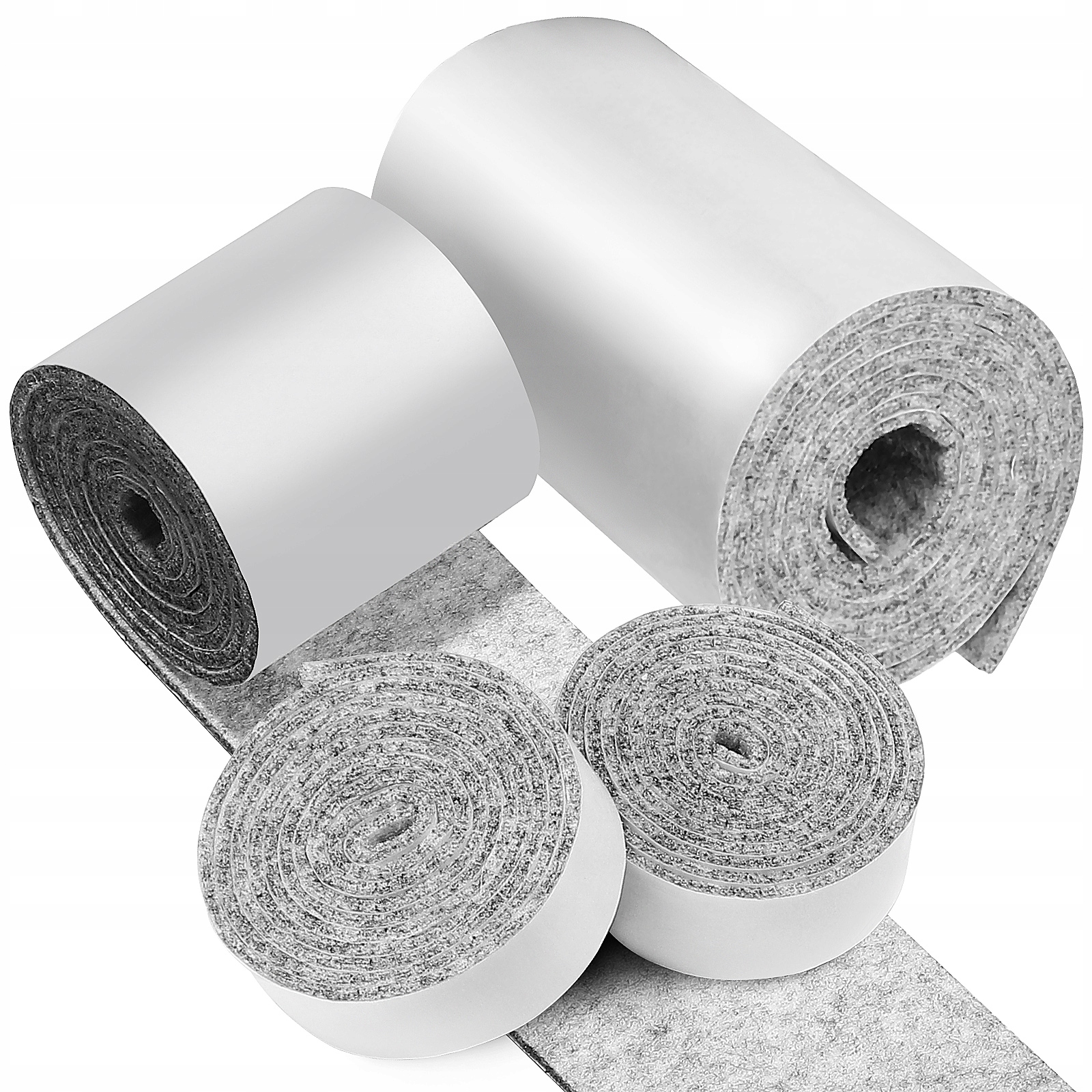 Pasek filcowy do podkładek meblowych, 4 rolki Marka bez marki