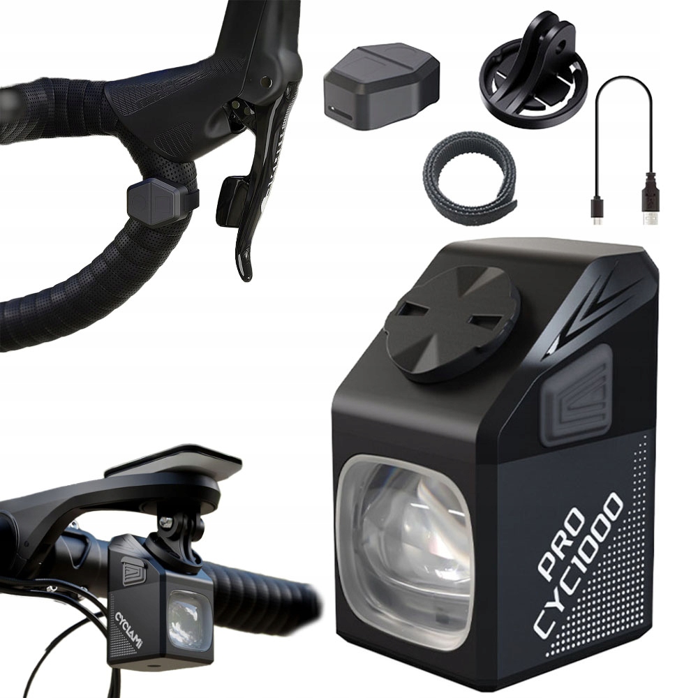 Lampka Rowerowa Przednia Lampa Przód Usb Do Roweru Mocna Led Akumulatorowa