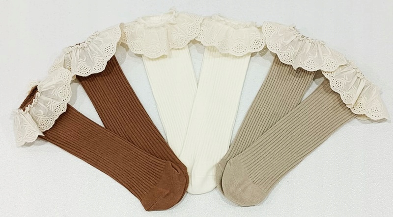 Podkolanówki skarpetki HAFTOWANE CHRZEST 80-86-92 Bohater brak