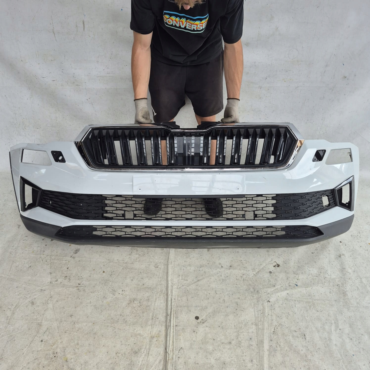 SKODA KAROQ 57A LIFT 21- bumper front front SPR 57A807221D