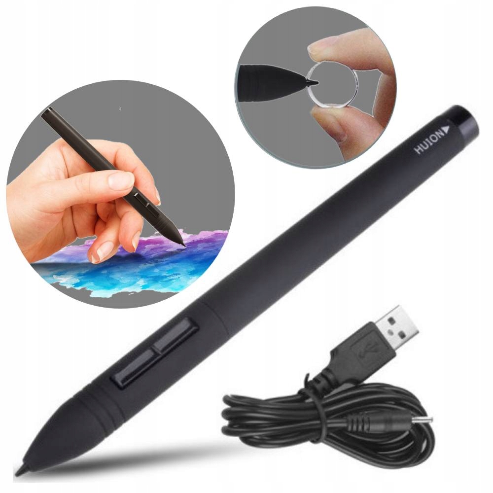 Rysik Huion Do 1060 Plus 610 Pro DWH69 Pióro Do Tabletów Graficznych PEN80