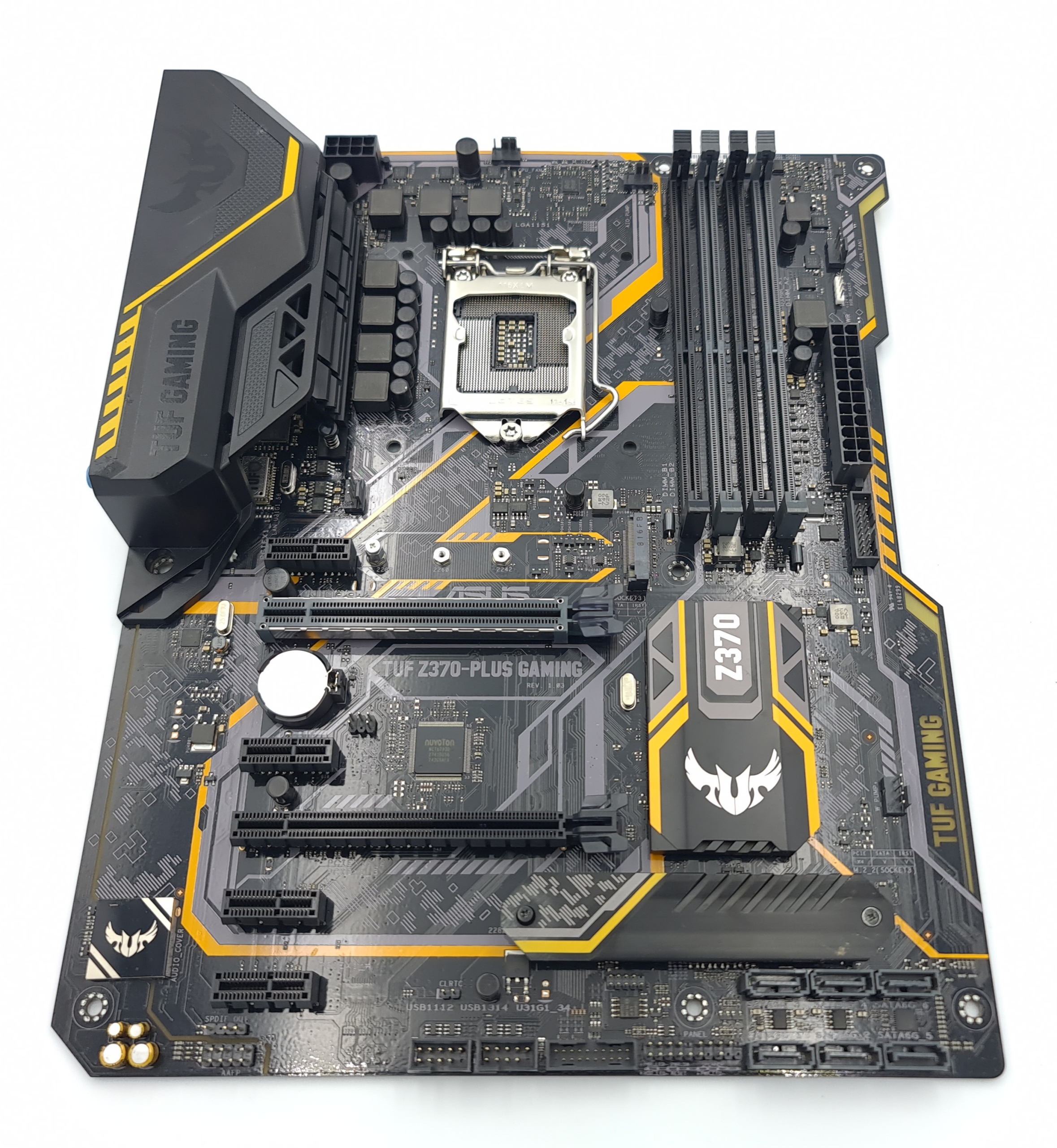 Płyta główna Asus TUF Z370-PLUS GAMING ATX 1151 DDR4 M.2 USB 3.2 - OPIS!!! EAN (GTIN) 889349848968