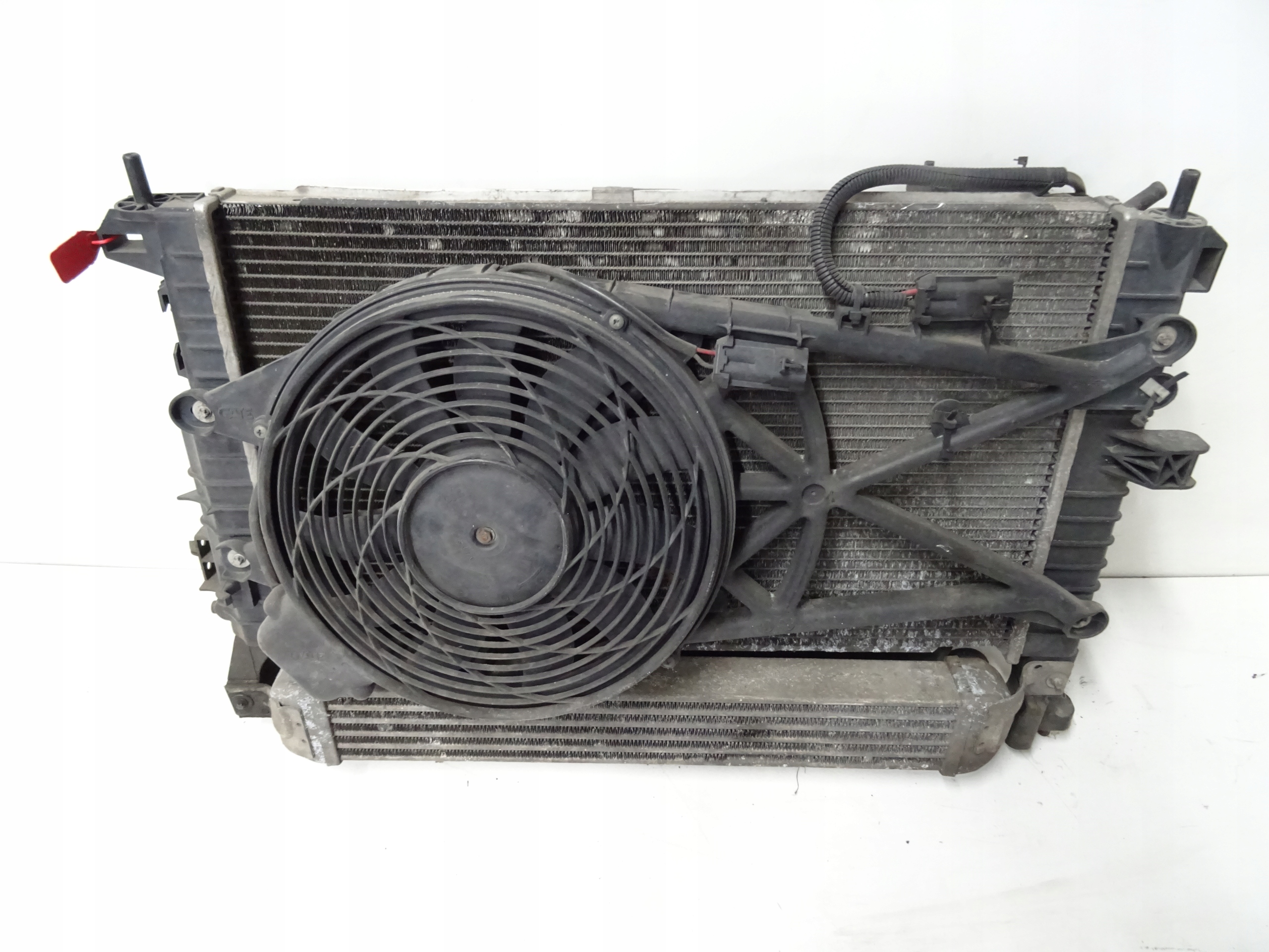 OPEL MERIVA A 1.7 CDTI CHŁODNICE WENTYLATOR KOMPLET