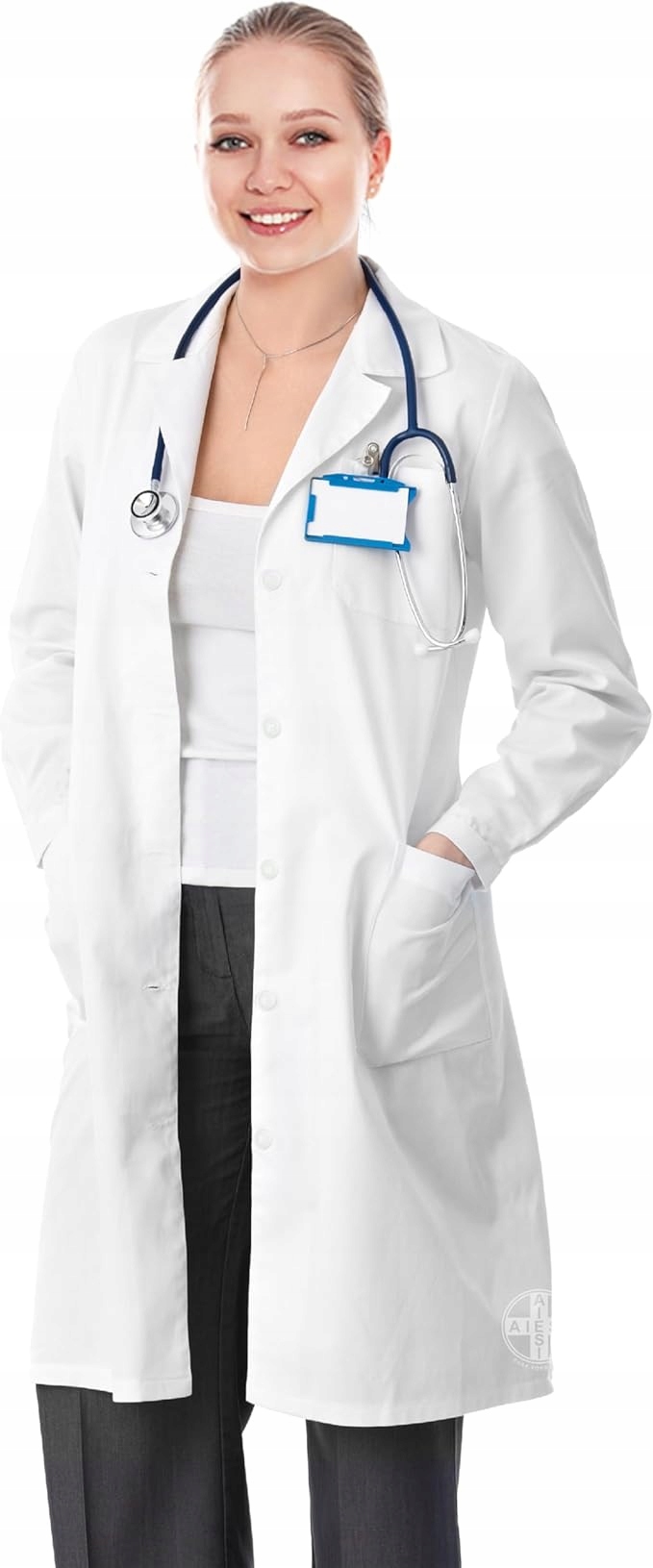 Aiesi Damski Fartuch Ochronny Do Użytku Medycznego ROZM.54