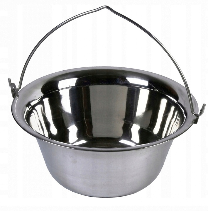 KOCIOŁEK WĘGIERSKI NIERDZEWNY 0,8L GRUBA STAL