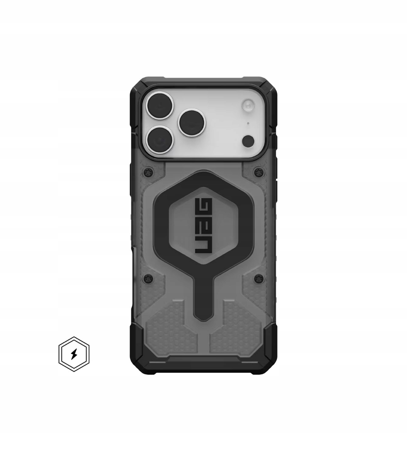 Průhledný Pouzdro Uag Pathfinder MagSafe pro iPhone 17 Pro Max – šedý
