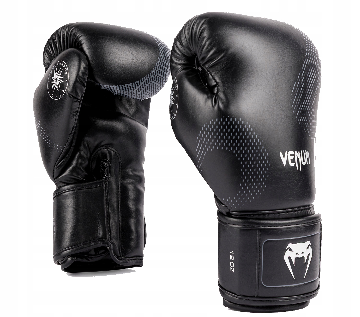 Venum Nexus Rękawice Bokserskie Boxing Gloves Black/Silver 14OZ