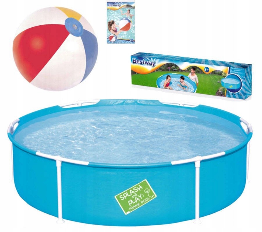 

Basen Stelażowy Ogrodowy Dla Dzieci 152x38 Bestway