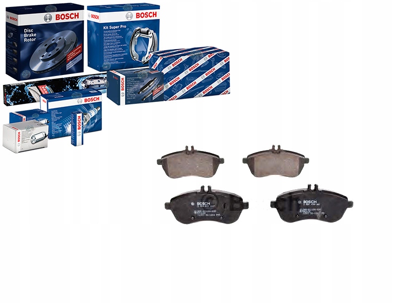 Brzdové Destičky Mercedes Přední W204 07- S Příslušenstvím Asistent Kolize #34