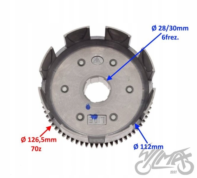 KOSZ SPRZEGLA ATV 250 STXE Part manufacturer other