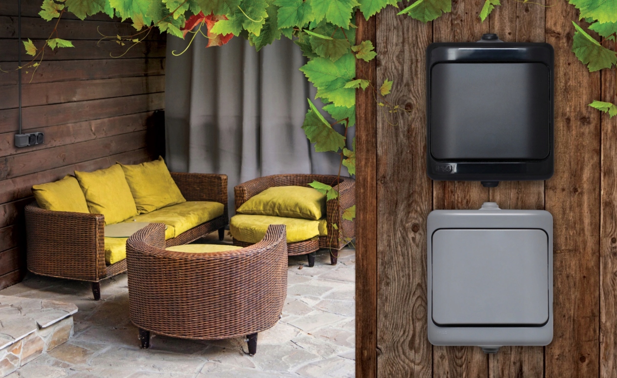 Łącznik pojedynczy hermetyczny biały z gniazdem Typ gniazda Gniazdo