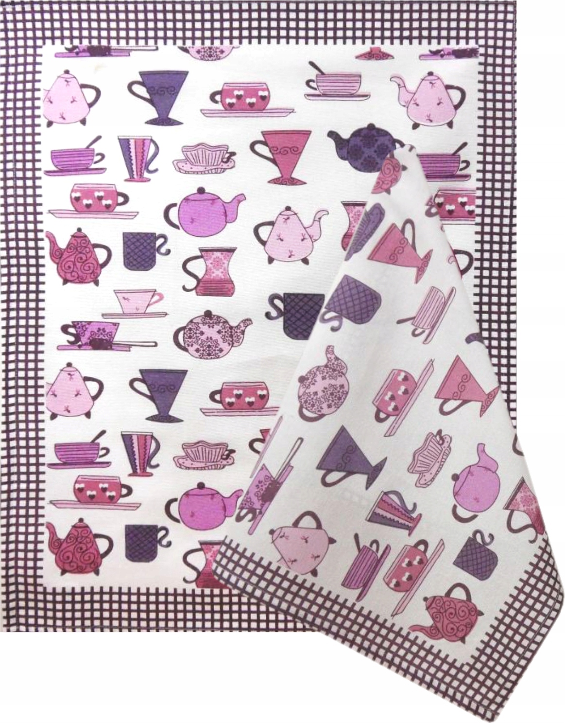 

Ścierka kuchenna 55x66 Bardzo chłonna Dzbanki