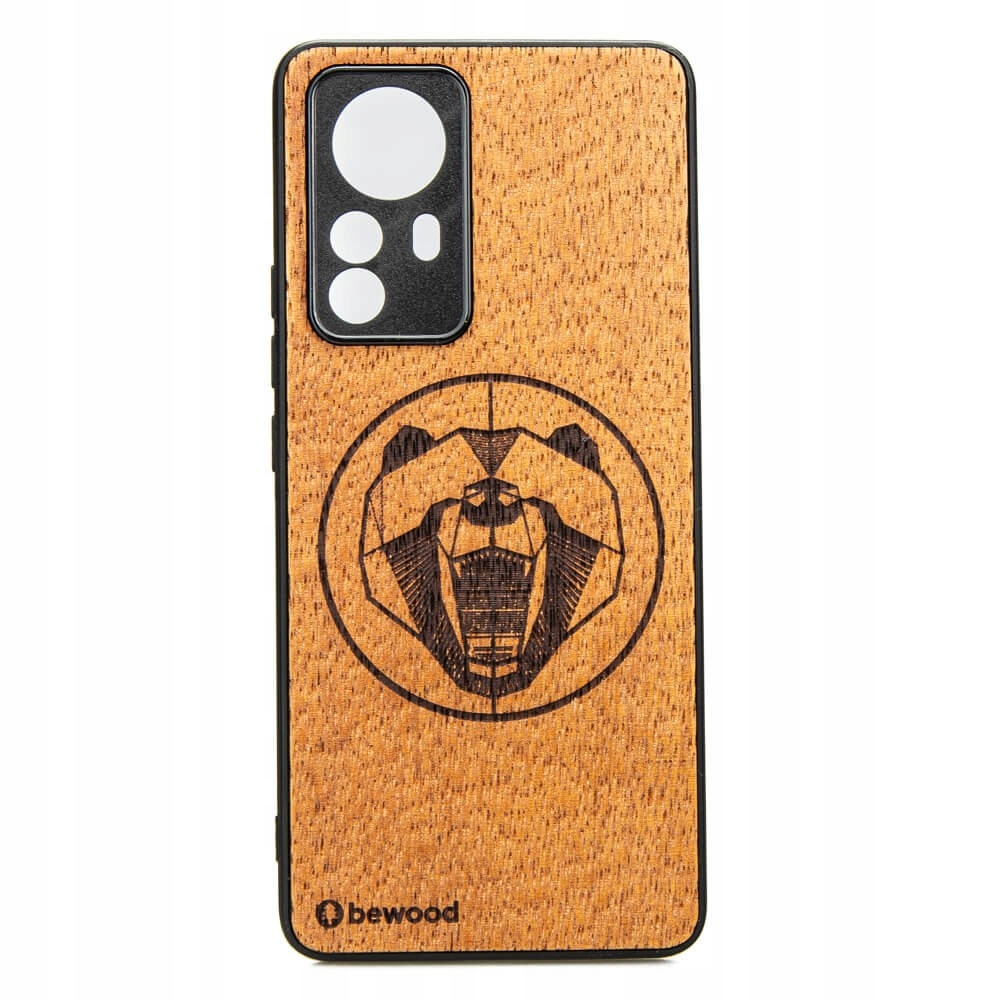 Dřevěné Pouzdro Bewood pro Xiaomi 12 Lite Medvěd Merbau