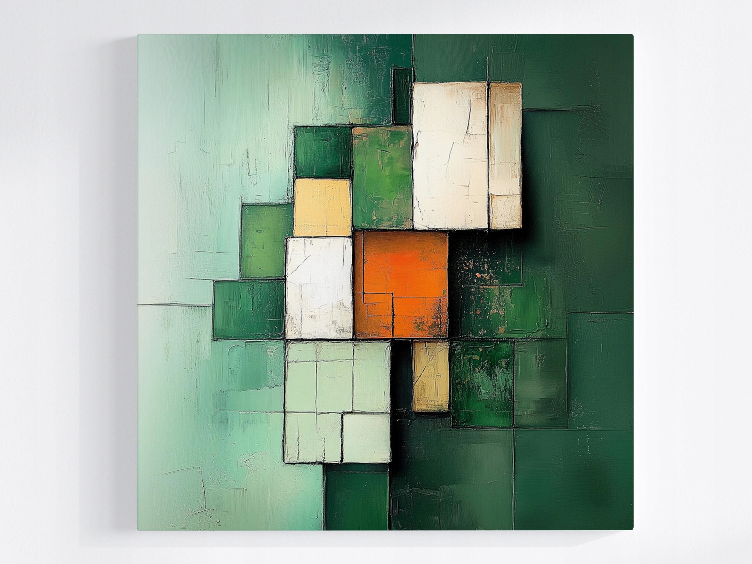 Obraz Na Plátně Canvas Abstrakce 3D Struktura Geometrie Textura 80x80