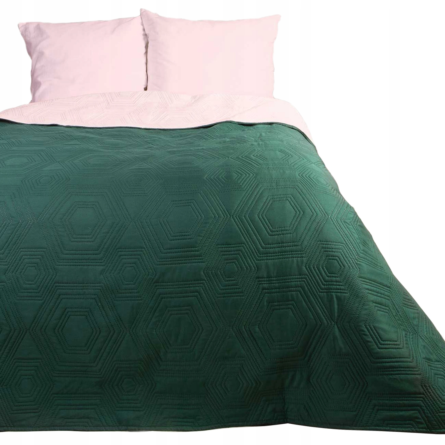 

Narzuta TARA/green+light pink/200x220