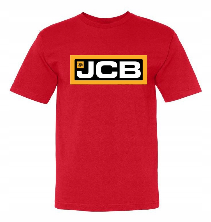 

T-shirt Meska Koszulka Jcb S-xxl Tu XXL