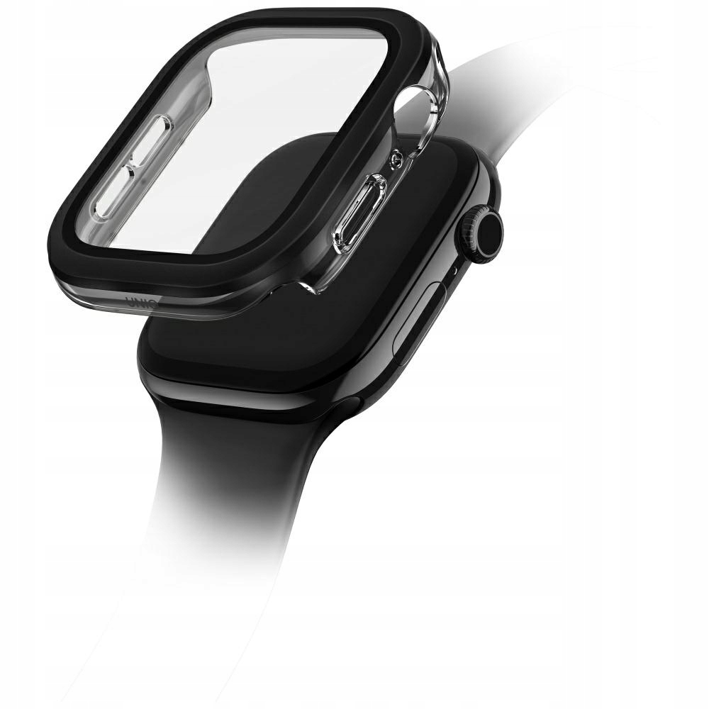 Etui Uniq Voute do Apple Watch Series 10 11 46mm czarny