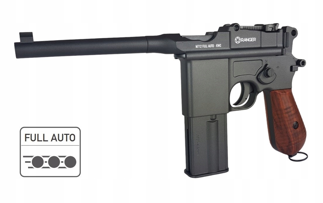 Pistolet Mauser M712 Full Auto Blowback Ranger