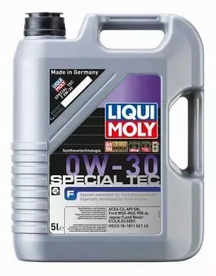 LIQUI MOLY SPECIAL TEC F 0W30 C2 FORD 950A 8L Norma producenta STJLR.03.5007 WSS-M2C950-A