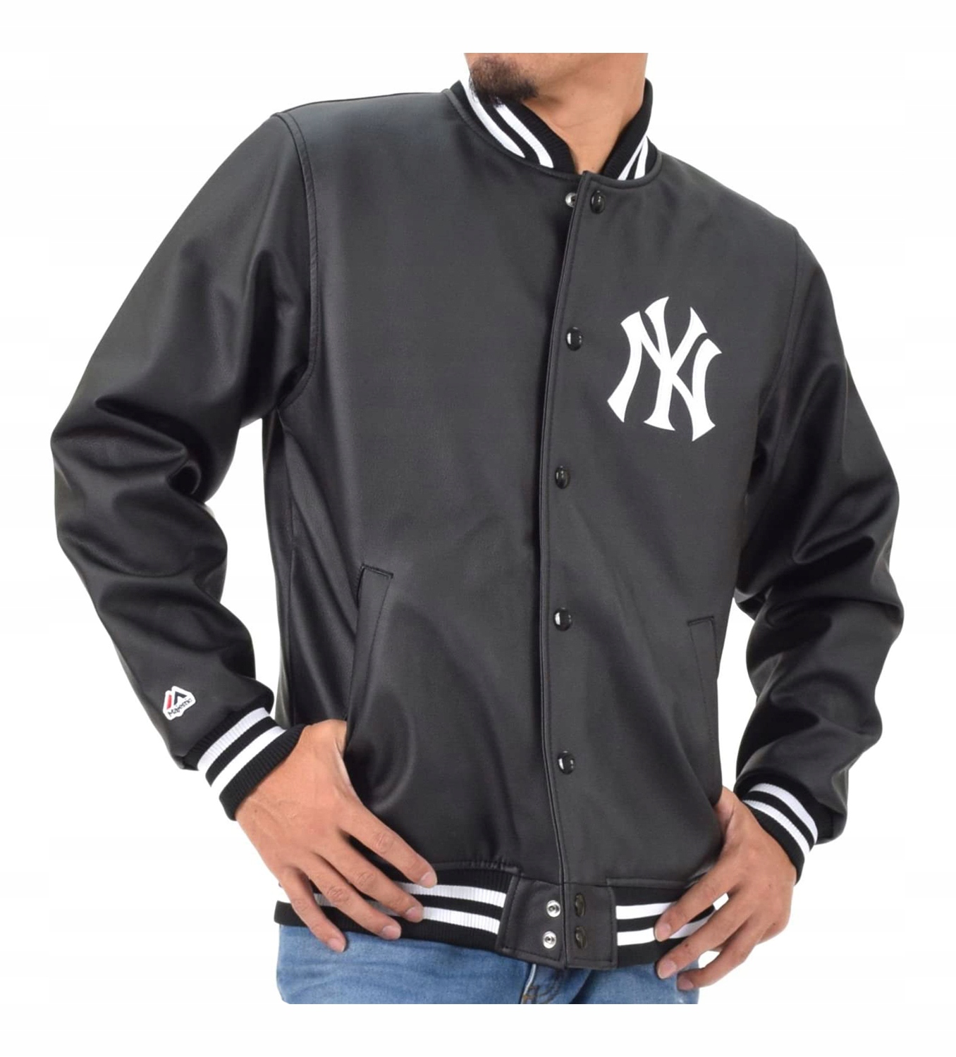 baseballová mikina bunda Majestic New York Yankees L