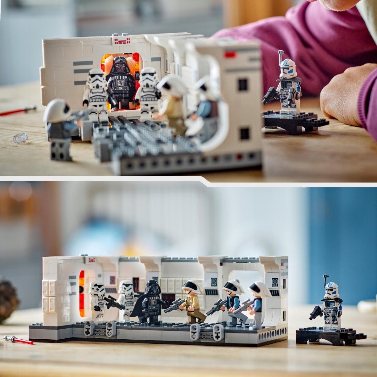 LEGO STAR WARS WEJŚCIE NA POKŁAD STATKU TANTIVE IV 75387 Wiek dziecka 8 lat +