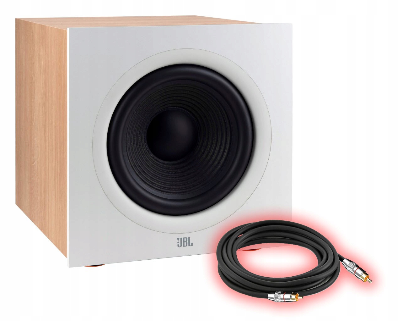 Jbl Stage 2 200P Latte Aktivní Subwoofer Plus Kabely Pro Subwofera 5,0 M