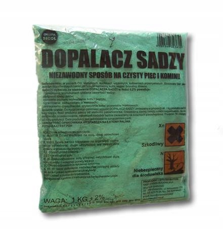 MEEX Dopalacz Sadzy czysty piec i komin 1kg
