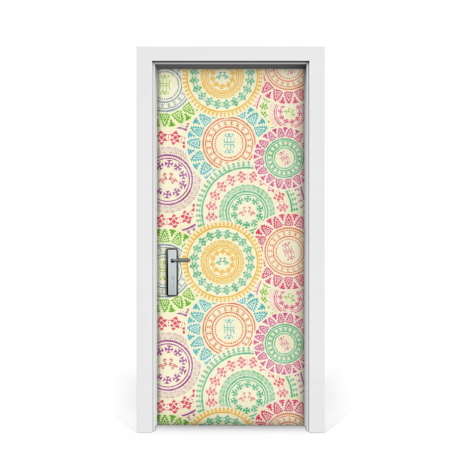 

Naklejki na drzwi Plemienny wzór 85x205