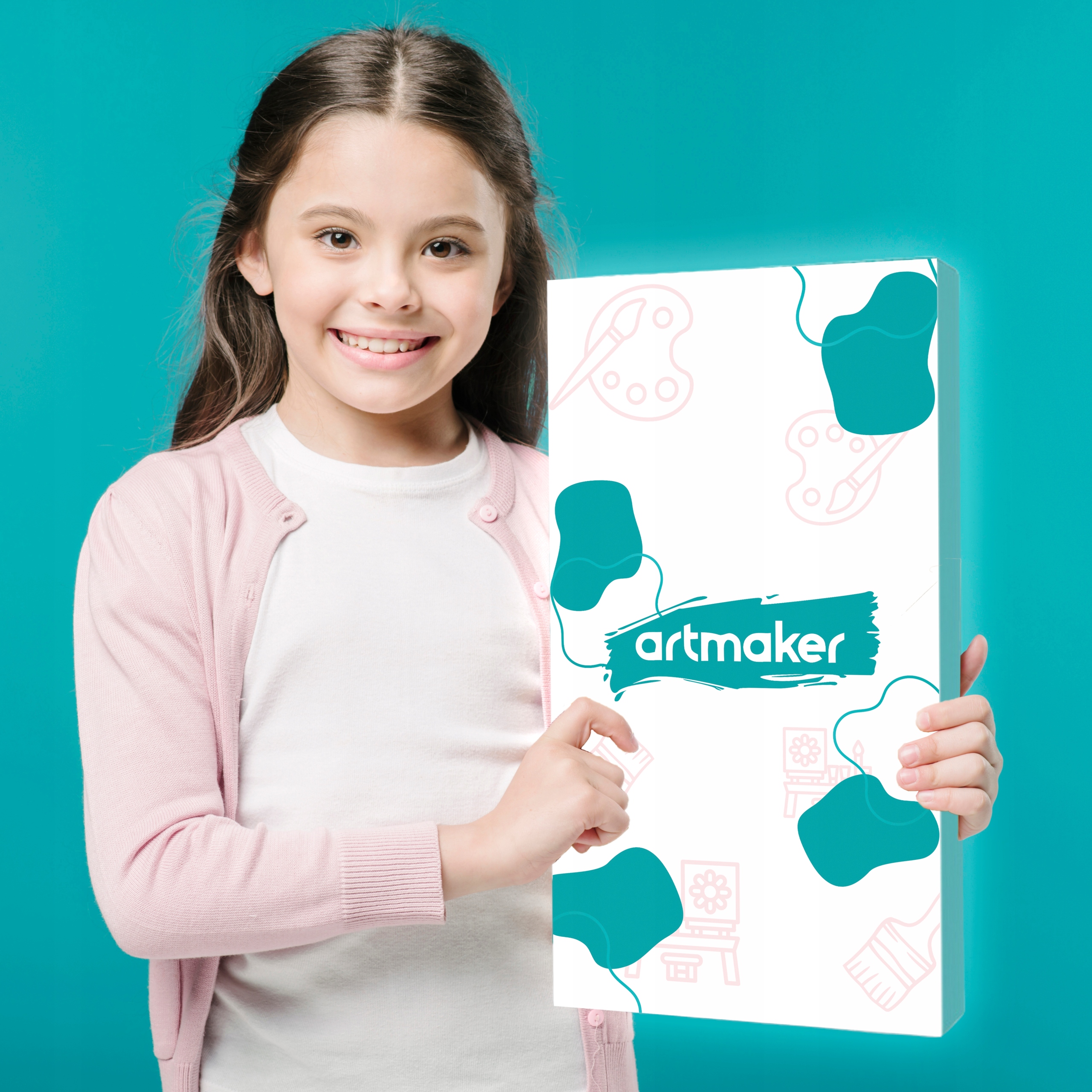 ZESTAW DO MALOWANIA ARTYSTYCZNY SZTALUGA FARBY SET Marka Artmaker