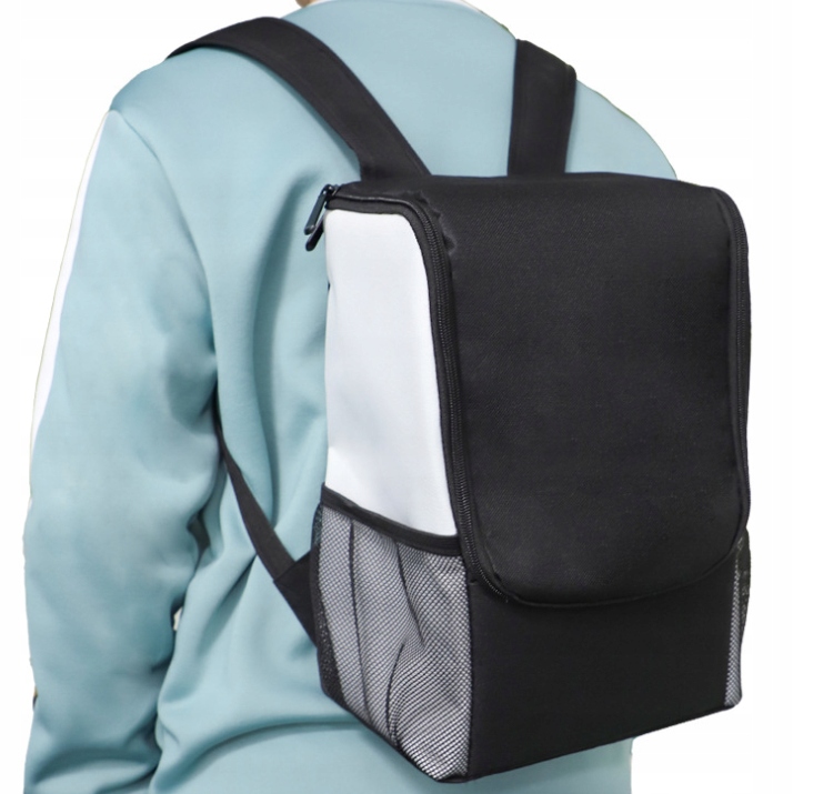 Plecak podróżny na konsolę Xbox Series X czarno-biały