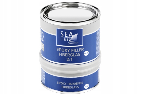 Sea-line Epoxidová Stěrka Skleněným Vláknem Fiberglas 2:1 750g