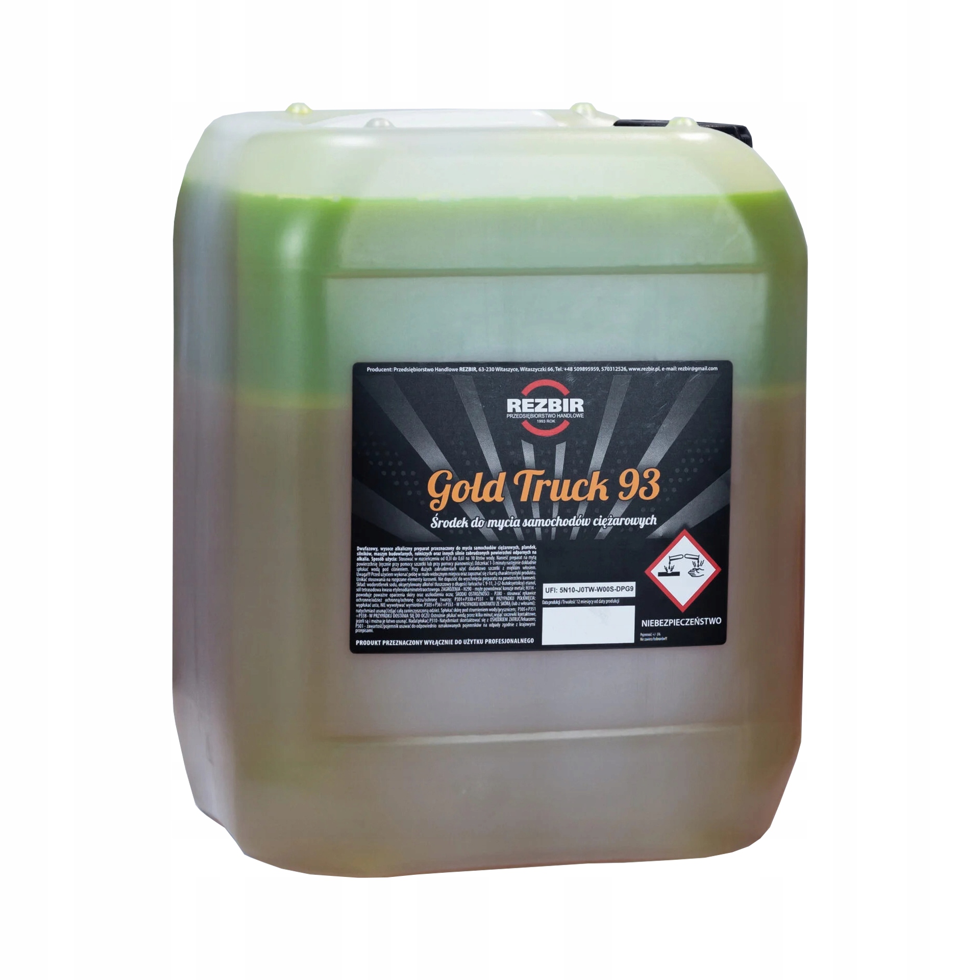 Rezbir Gold Truck 93 5L do mycia ciężarówek