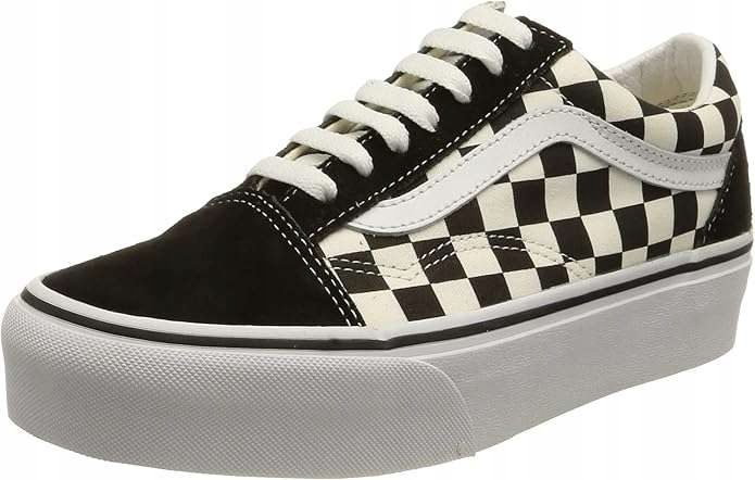 Vans Old Skool Platform dámské tenisky 36 Eu černá/bílá