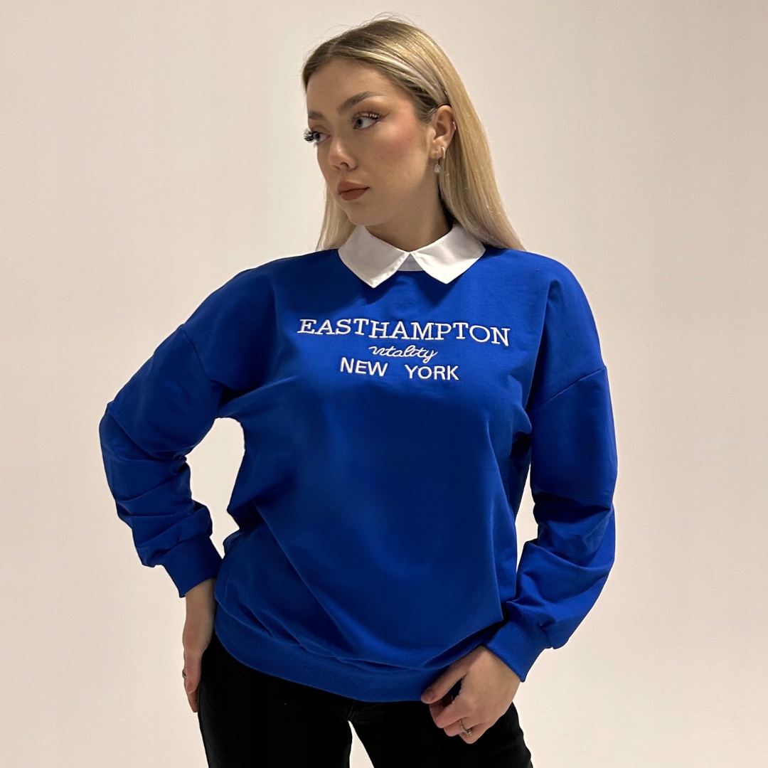 Bluza Easthampton L Niebieski Rozmiar L